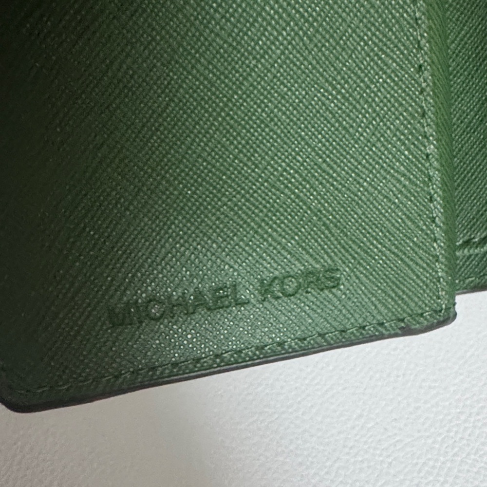 Michael Kors Dark Green Wallet - Picture 6 of 13